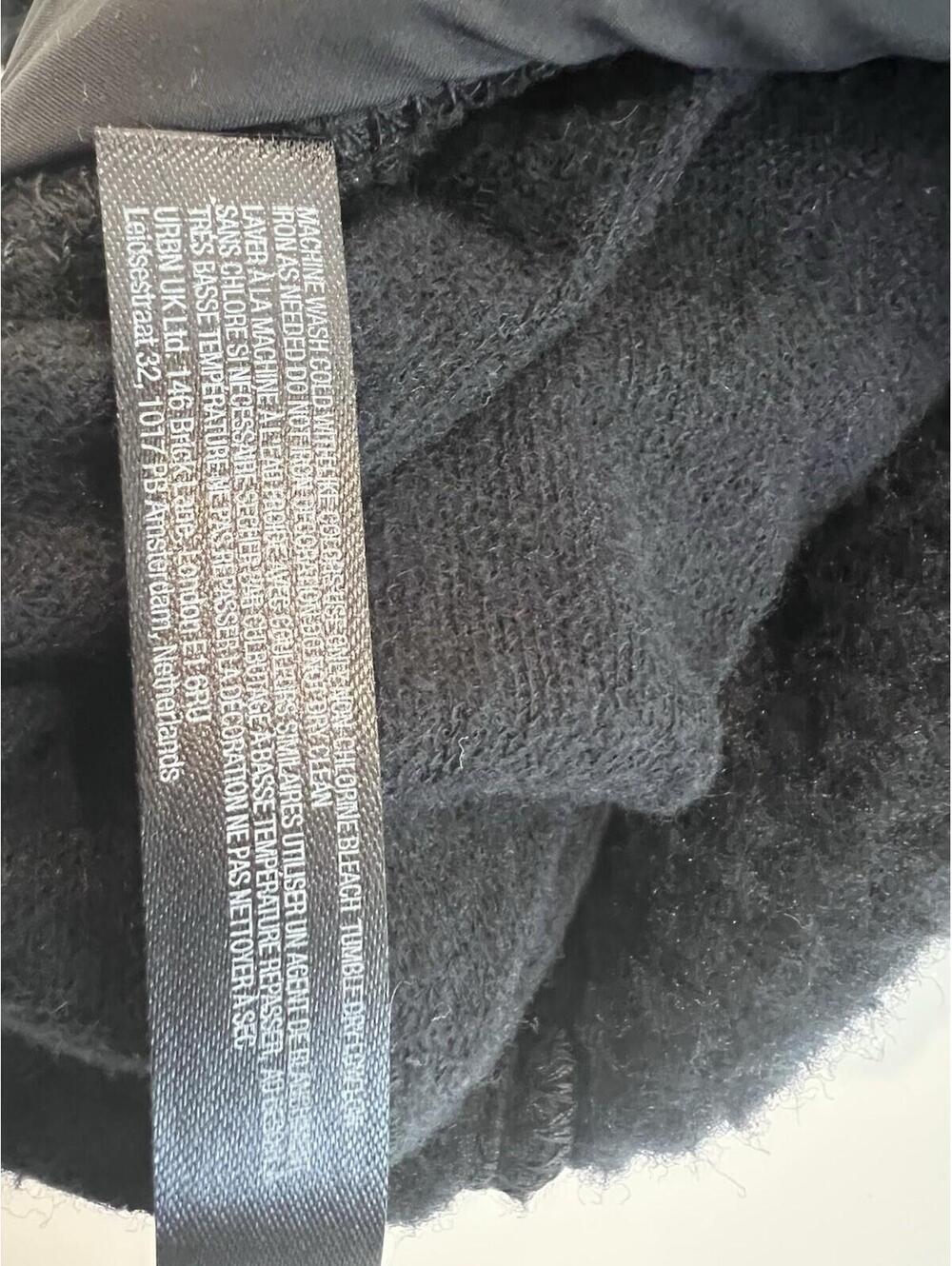 Free People Movement Women’s Black Fleece Snow Bib Pants Size Large - Picture 16 of 16